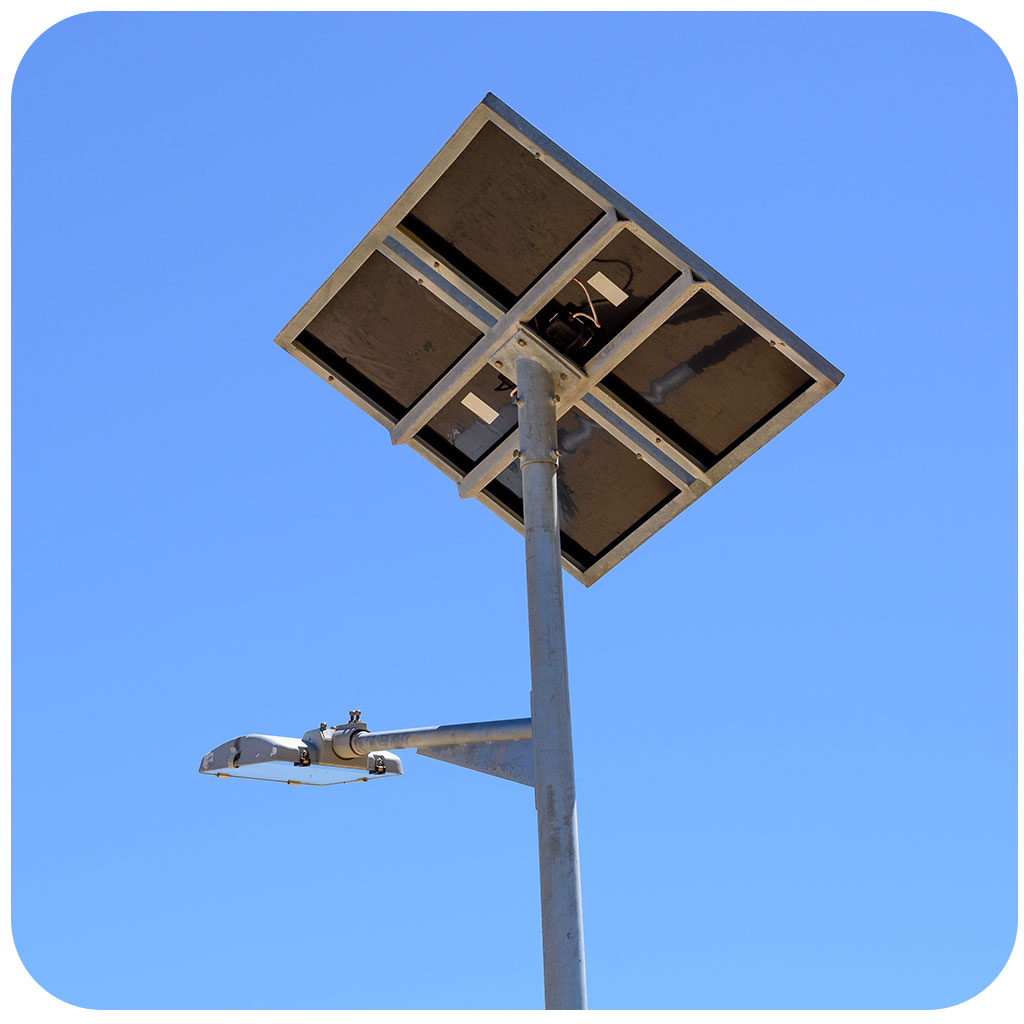 iluminacion led paneles solares