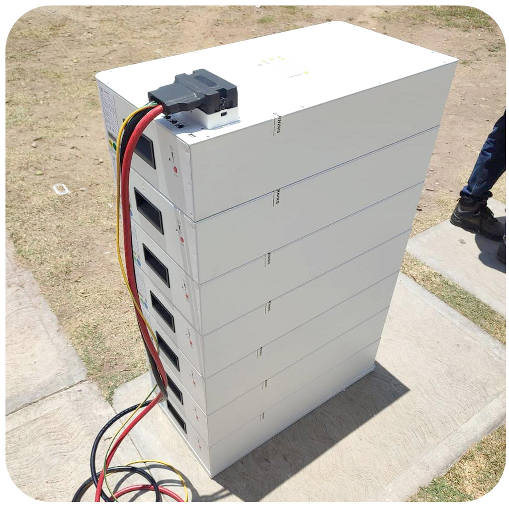 Bateria litio paneles solares mexico
